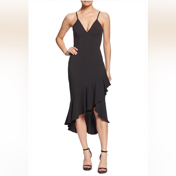 NWOT Green Dress the Population Wendy Dress Size S - Picture 2 of 5